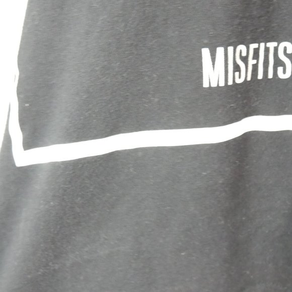 Misfits Glowing Coffin Graphic Tee Punk Rock Blacl Graphic Tee Large - Picture 5 of 11